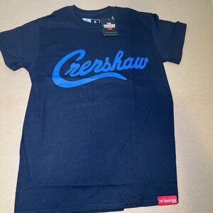 The Marathon Clothing Black With Blue Crenshaw Writing Size Sm Nipsey Hustle